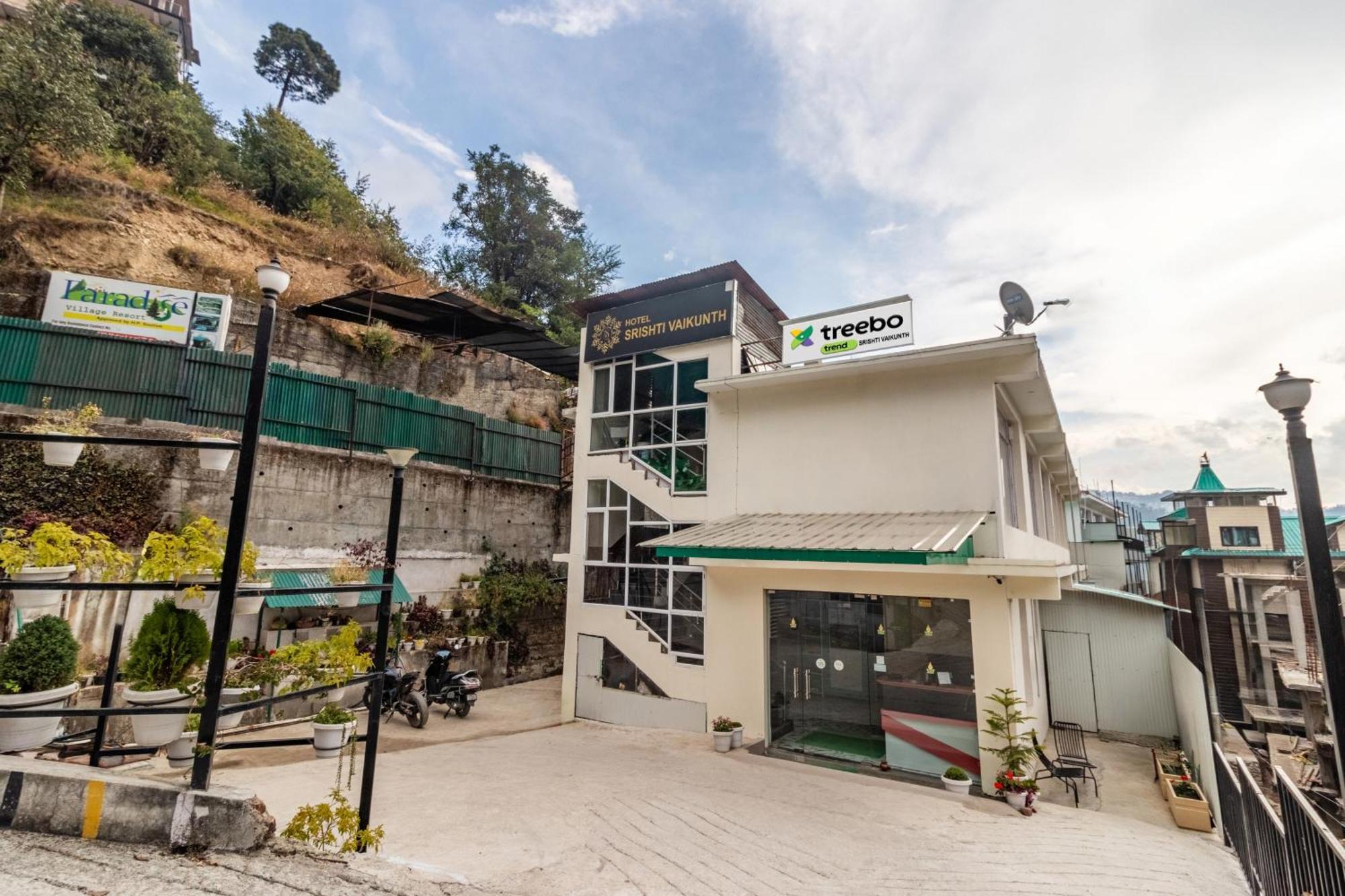 Treebo Srishti Vaikunth With Mountain View Hotell Shimla Exteriör bild