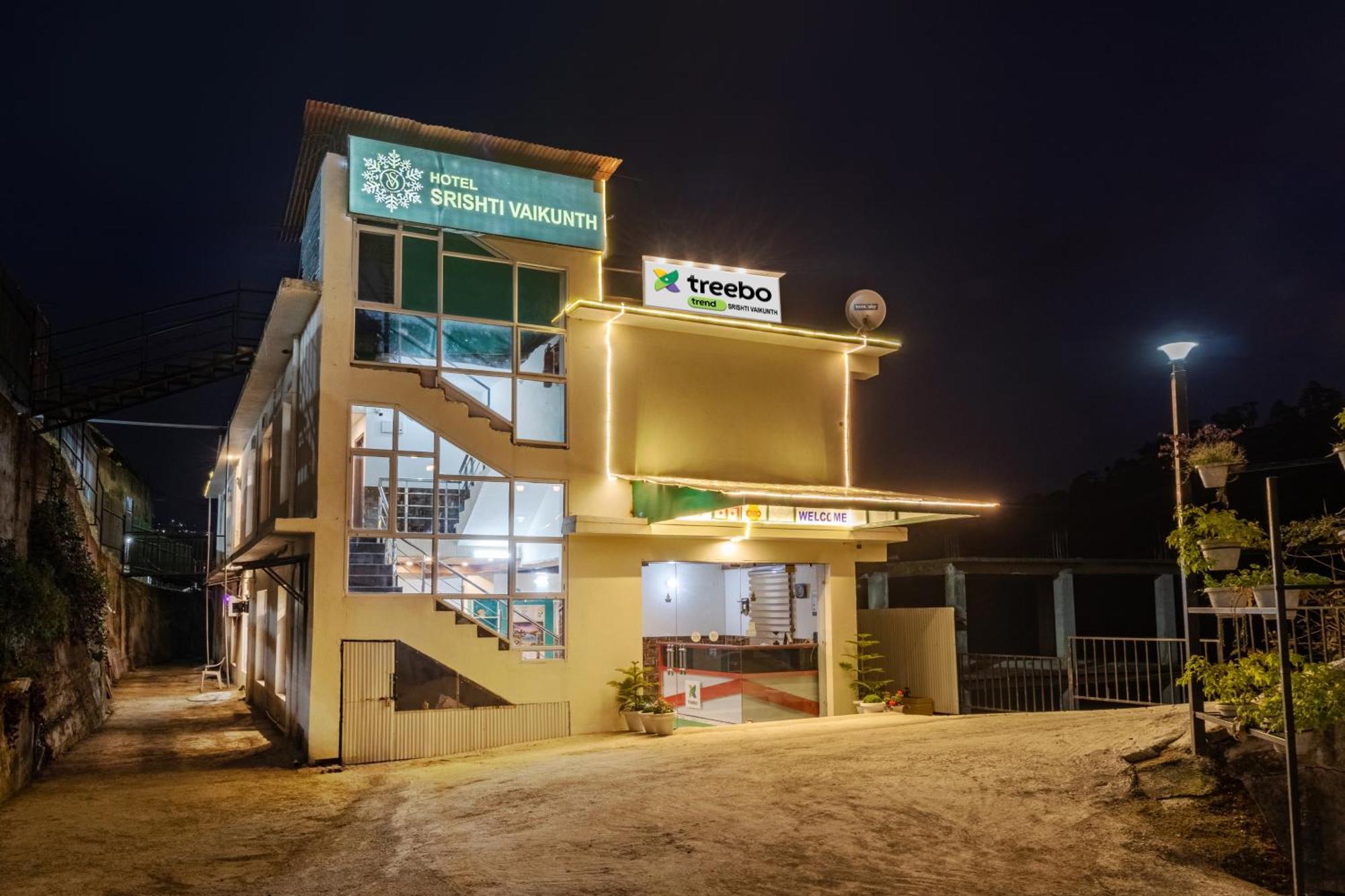 Treebo Srishti Vaikunth With Mountain View Hotell Shimla Exteriör bild